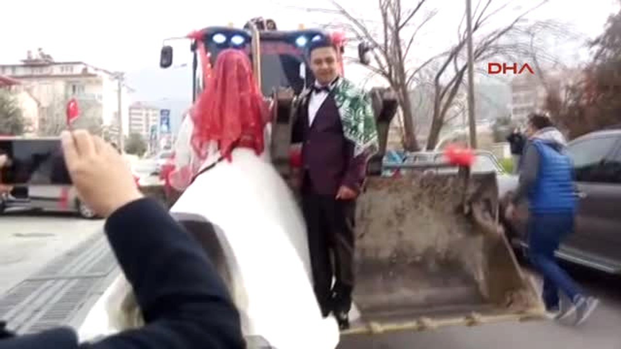Denizli Böyle Olur Dozer Operatörünün Düğünü