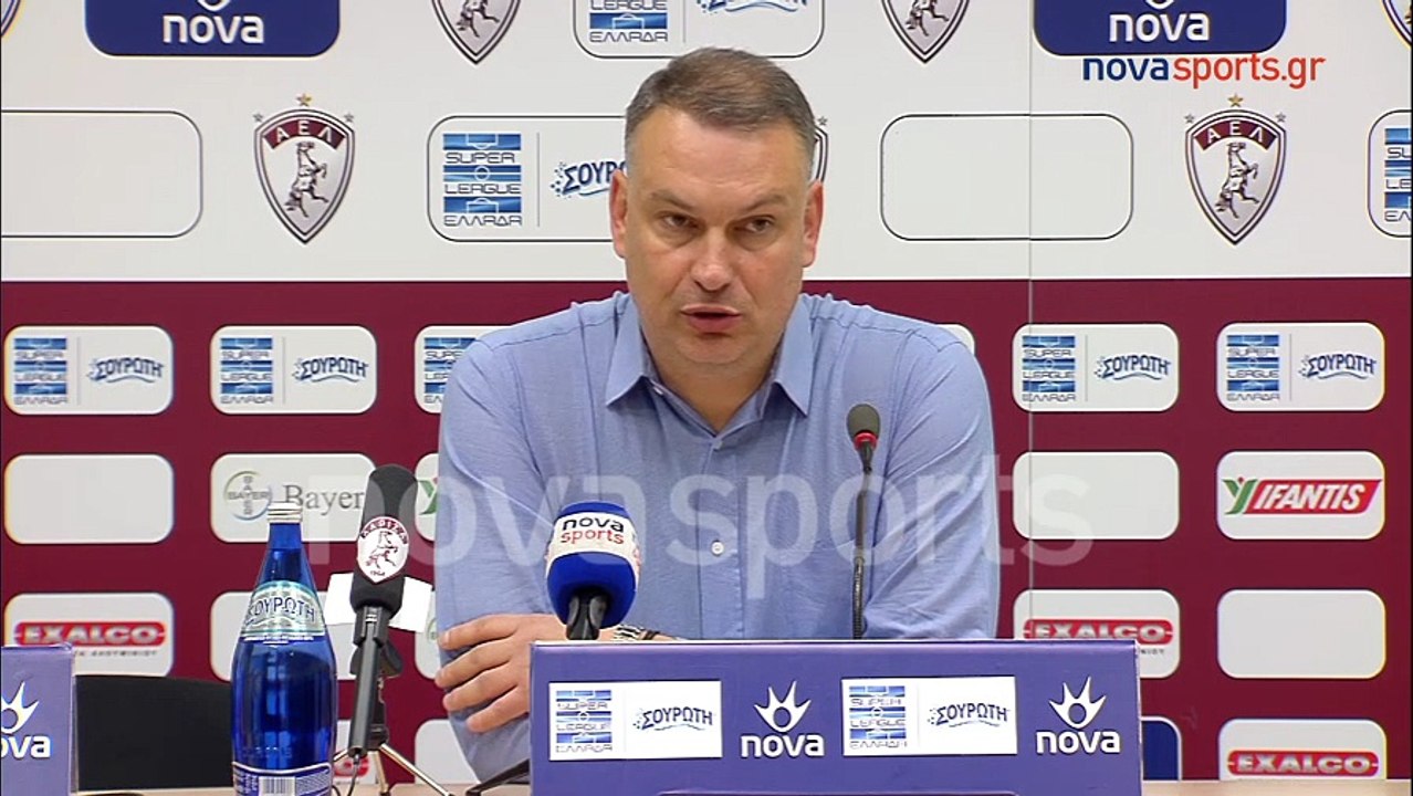 20η ΑΕΛ-Πανιώνιος 0-0 2017-18 Συνέντευξη τύπου-Novasports