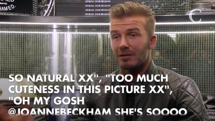 PHOTO. David Beckham encore tonton : son adorable cliché avec sa nièce