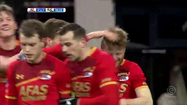 Fredrik Midtsjo Goal HD - AZ Alkmaar	2-1	Roda 04.02.2018