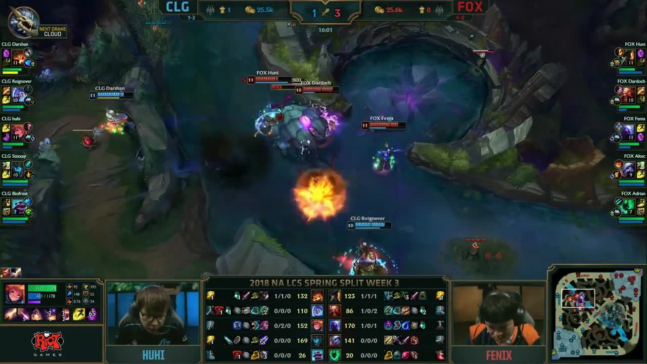 Na LCS Week 3: FOX vs. CLG