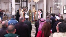Syria Christians hold 1st prayer in years in ravaged Deir Ezzor