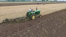 Plow Day Antique Trors Plowing