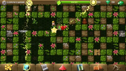 Cleopatra's gardens - Diggy's Adventure