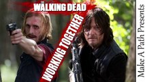 ENEMIES WORKING TOGETHER in Season 7 The Walking Dead - Daryl & Dwight