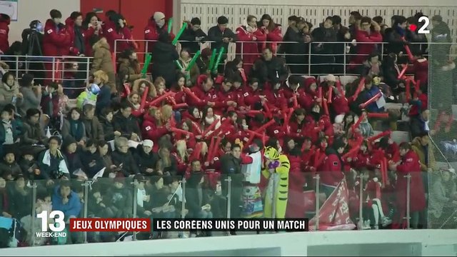 Jeux olympiques : les Coréens unis pour un match