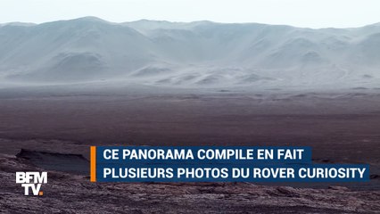 Le robot Curiosity livre un nouveau panorama de Mars