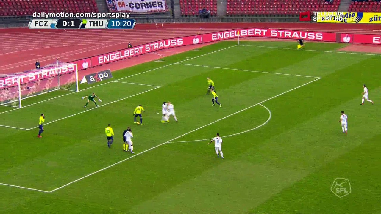 Moreno Costanzo Goal HD - FC Zurich 0 - 2 Thun - 04.02.2018 (Full Replay)