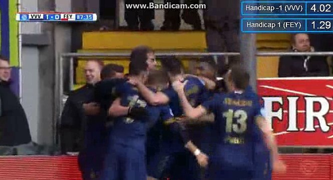 Clint Leemans Penalty Goal Venlo 1-0 Feyenoord