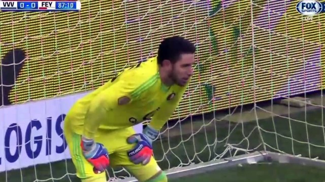 Clint Leemans penalty Goal HD - VVV-Venlo 1 - 0 Feyenoord 04.02.2018 (Full Replay)