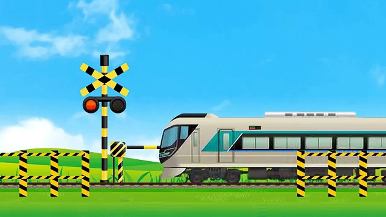 【踏切アニメ】☆踏切と不思議なトンネル☆ ～悪魔のイタズラ～ | 電車 | 新幹線 | 子ども向けアニメ / Crossing Anime " Magical Tunnel "