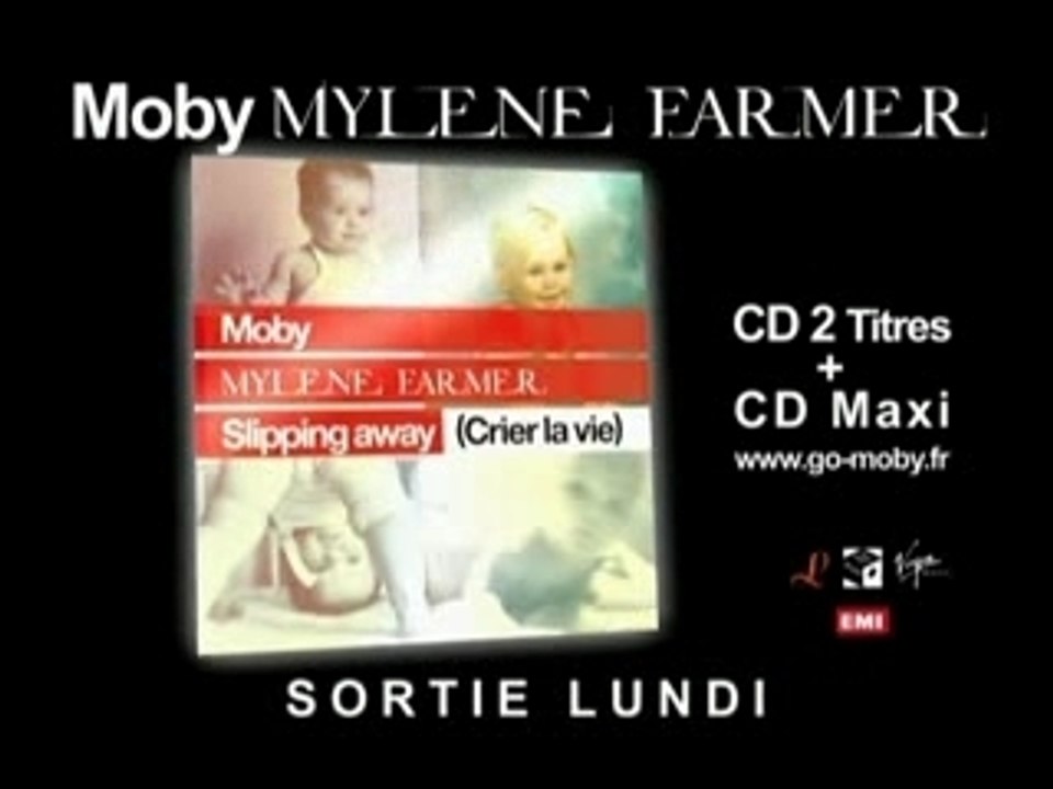 Pub Single Slipping Away (Crier la vie)