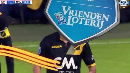 David Neres Goal HD - Ajax 2-1 Breda - 04.02.2018