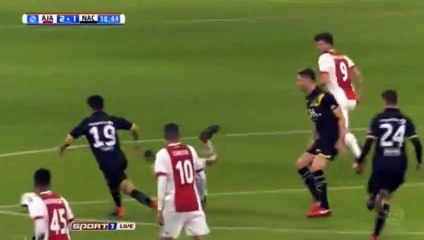 David Neres Goal HD - Ajax 2-1 Breda 04.02.2018