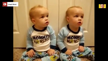 FUNNY Twin babies fighting - Funny babies video compilation 2018