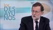 Mariano Rajoy, durante una entrevista en los desayunos de TVE