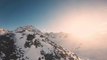 Des Drones survolent les Alpes comme si on était Superman