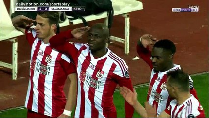 Download Video: Arouna Kone penalty Goal HD - Sivasspor 2 - 0 Galatasaray - 04.02.2018 (Full Replay)