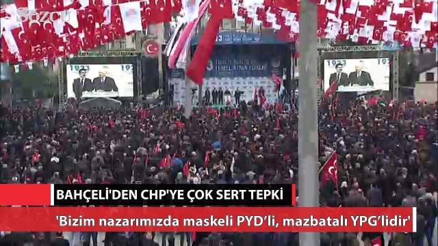 Bahçeli’den CHP’ye çok sert tepki