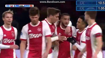 But Hakim Ziyech Ajax 3-1 NAC Breda