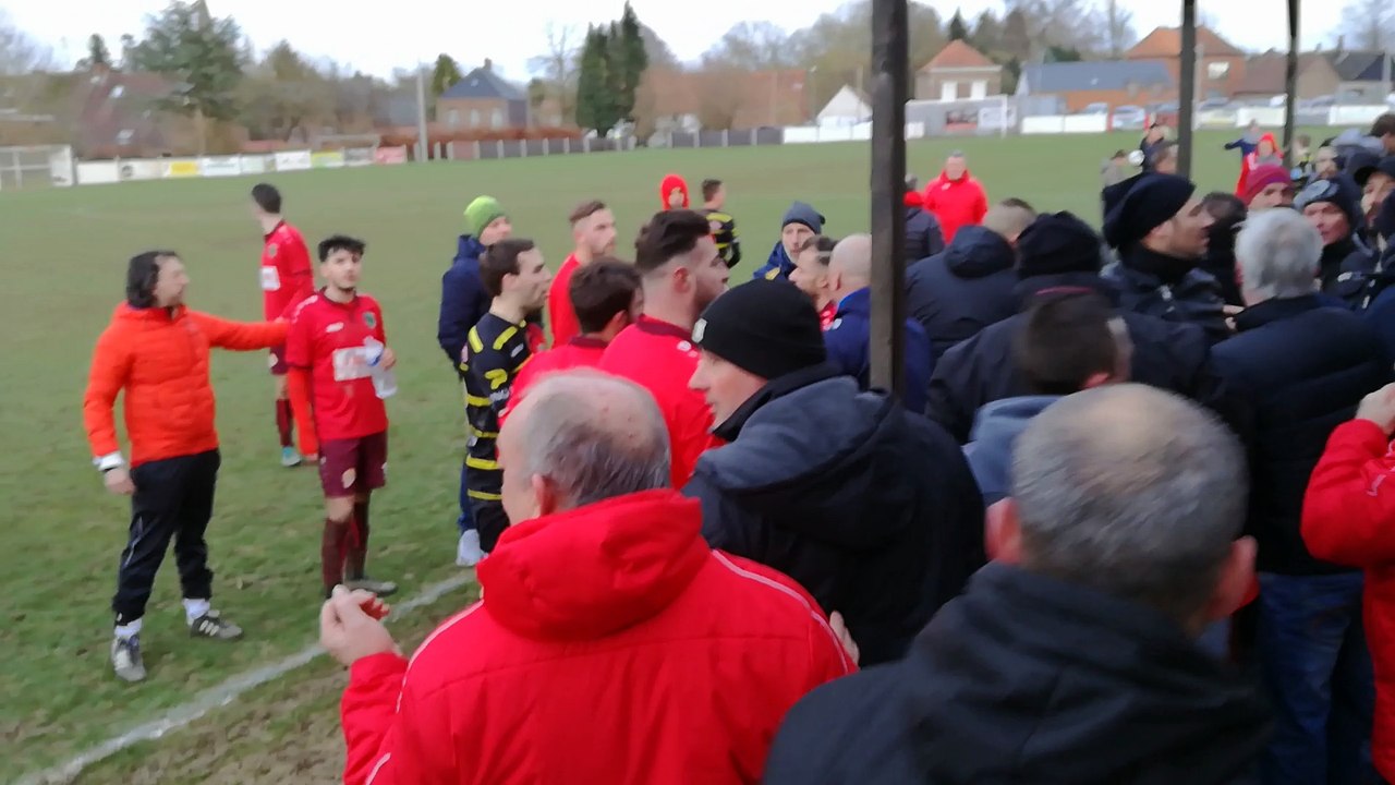 Echauffourée après Honnelles-Colfontaine