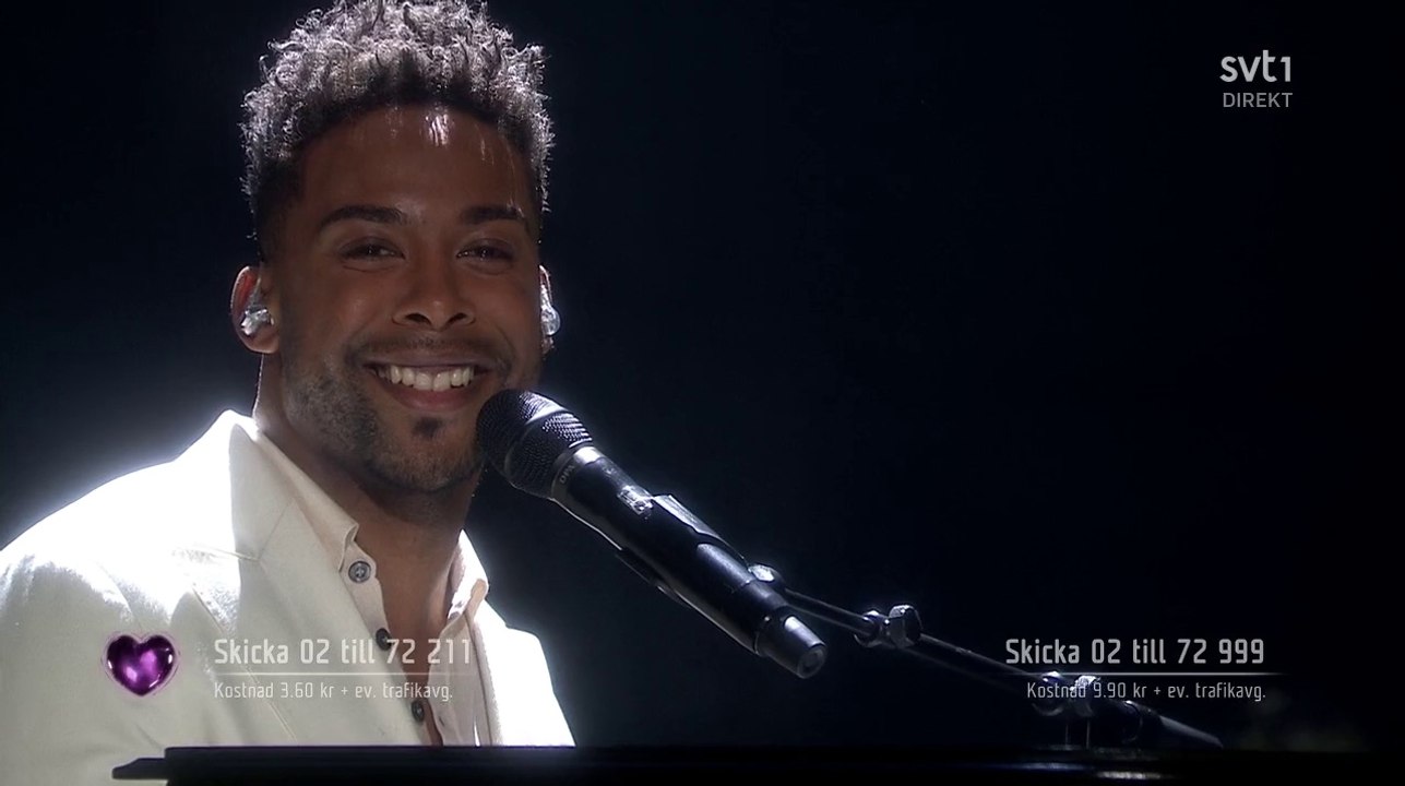 John Lundvik - My Turn (Microphone Only) Melodifestivalen 2018
