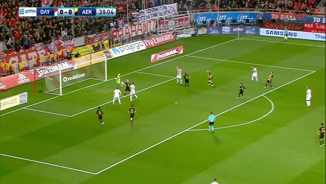 Panagiotis Tsintotas AMAZING Save - Olympiakos vs AEK - 04.02.2018