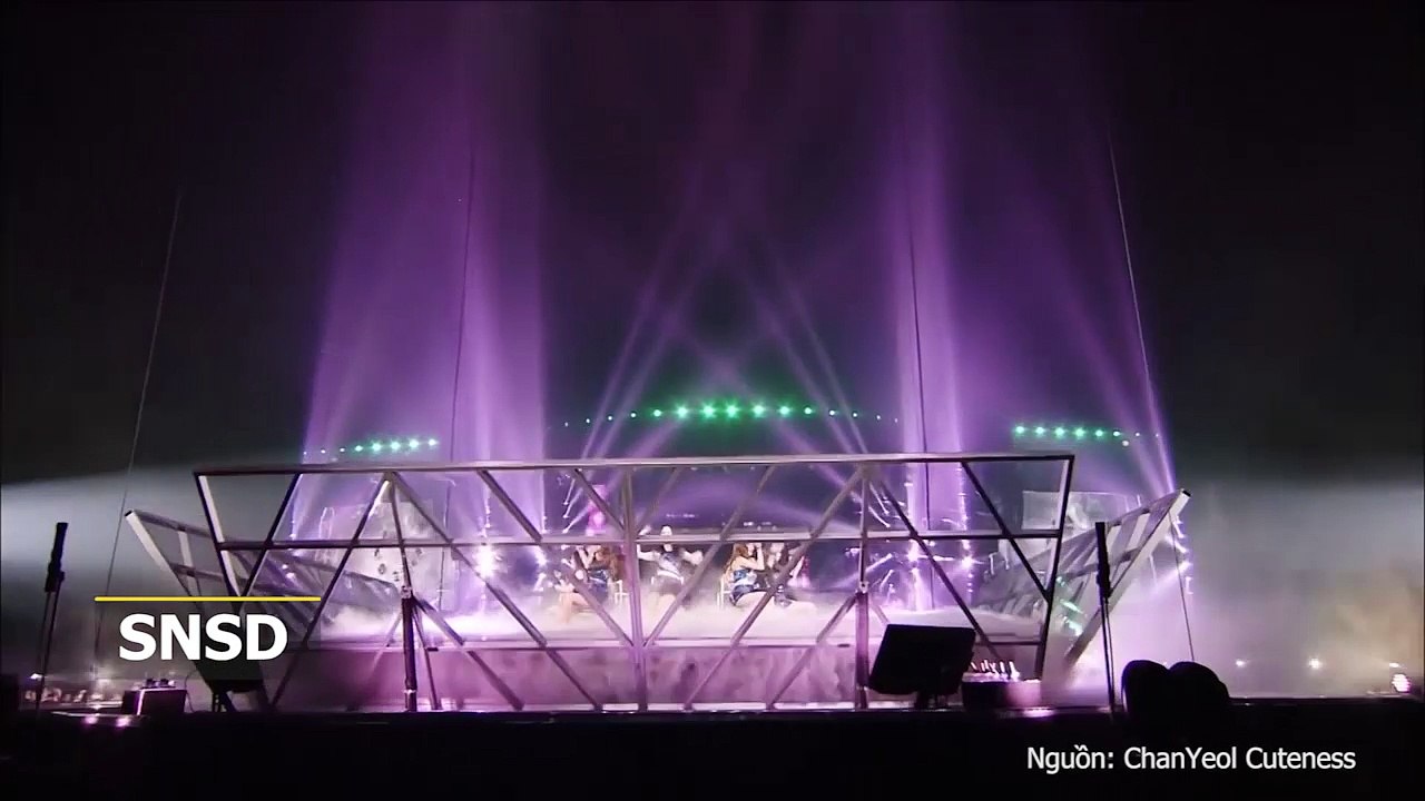Điểm danh những nhóm nhạc sở hữu concert "khủng"