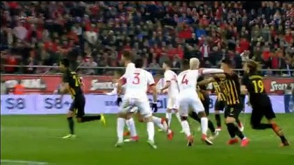 Chygrynskiy D.  Amazing  Goal  (1:1) Olympiakos Piraeus vs AEK Athens FC  HD