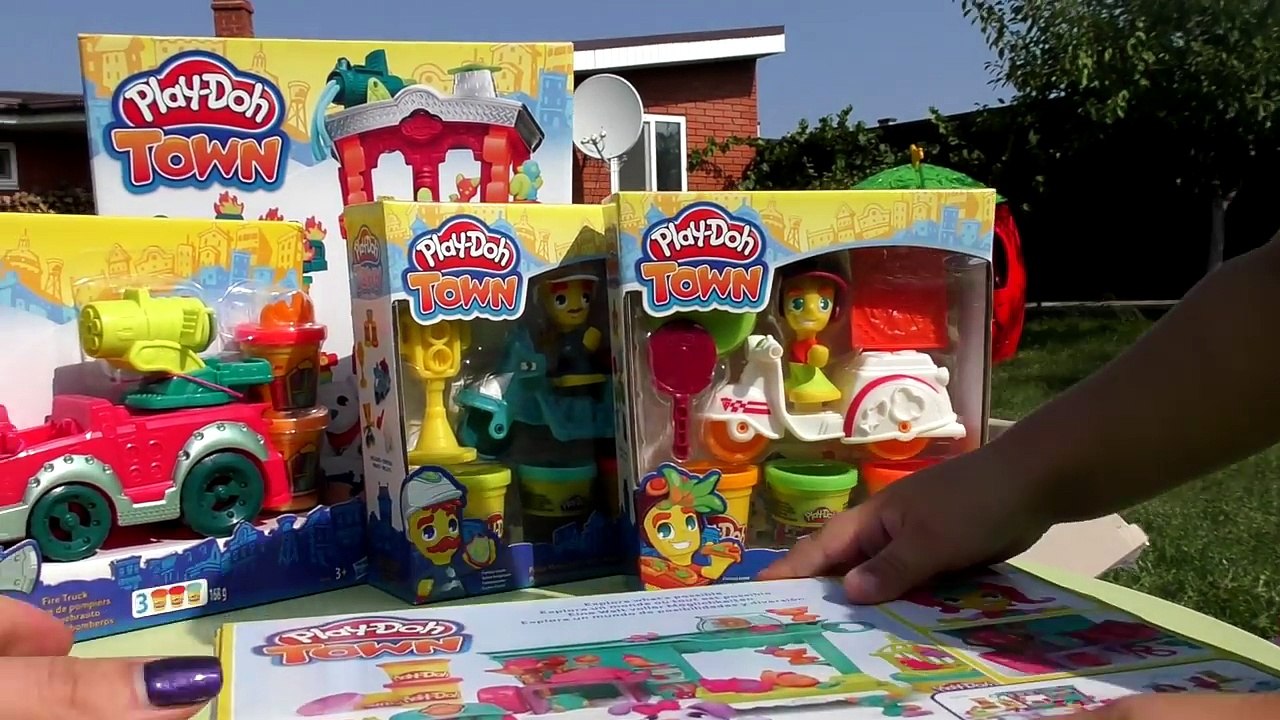 ★ Большой Подарок МОРОЖЕНОЕ Плей До Play Doh Ice Сream Город Плей До Play Doh Town Play Doh Сar