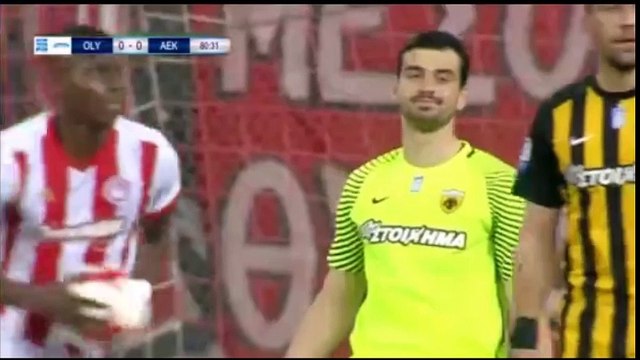 Olympiakos Piraeus 1-2 AEK Athens FC - All Goals 04.02.2018