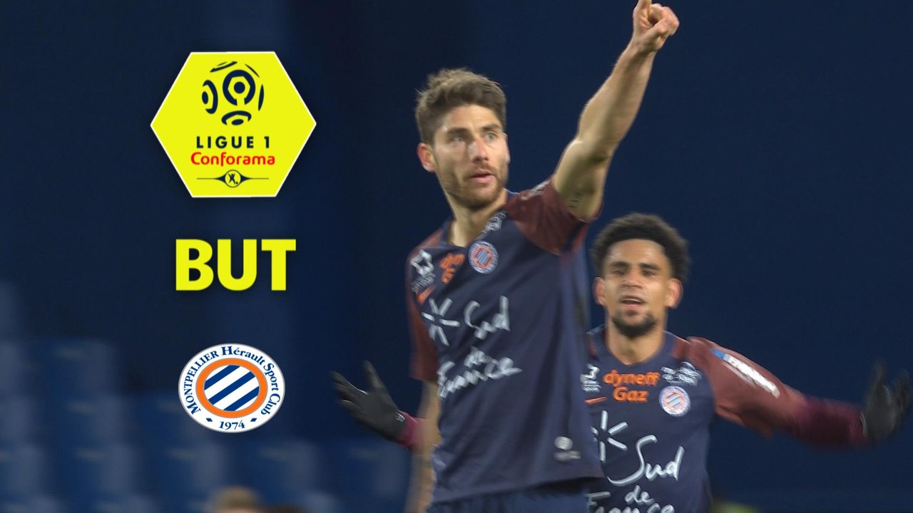 But Paul LASNE (42ème) / Montpellier Hérault SC - Angers SCO - (2-1) - (MHSC-SCO) / 2017-18