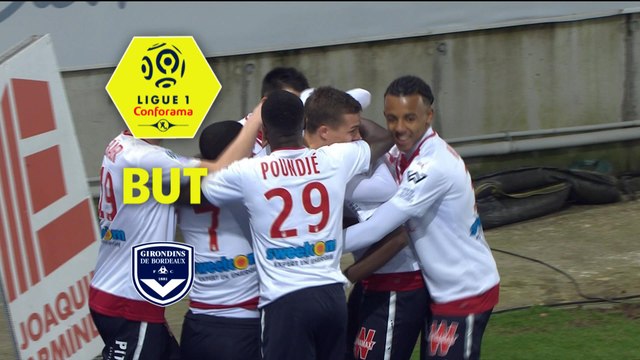 But Younousse SANKHARE (3ème) / RC Strasbourg Alsace - Girondins de Bordeaux - (0-2) - (RCSA-GdB) / 2017-18