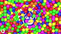 Learn Colors With BALL PIT SHOW for Children - Giant Surprise Eggs Balls for Kids