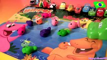 Play Doh Hipopótamo Faminto Come Carrinhos Disney - Hungry Hungry Hippos Eats Cars Micro Drifters