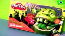 Play Doh Shrek Raiz Podre Dente de Ogro Dreamworks Brinquedos Para Crianças Portugues