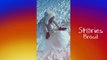 Marido filma Anitta fazendo boneco de neve: 'Nossa obra de arte'
