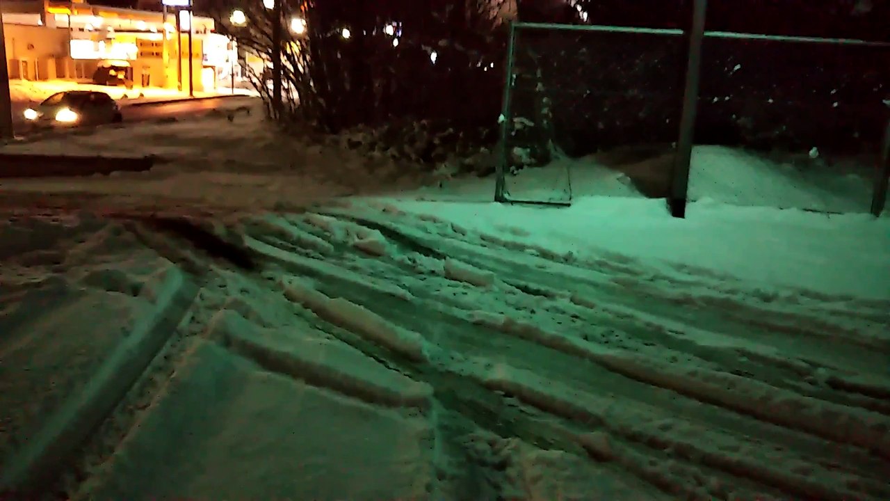 2018年2月、福岡の大雪！！埋もれた駐車場！！
