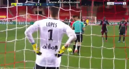 R.Falcao Goal HD Monaco 2  - 2 Lyon 04.02.2018