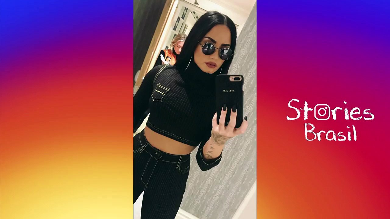 Demi Lovato arrasa no look