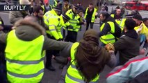 Kurdish protesters brutally clash with police in North London