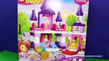 SOFIA THE FIRST Disney Sofia Lego Duplo Royal Castle Sofia Video Toy Review