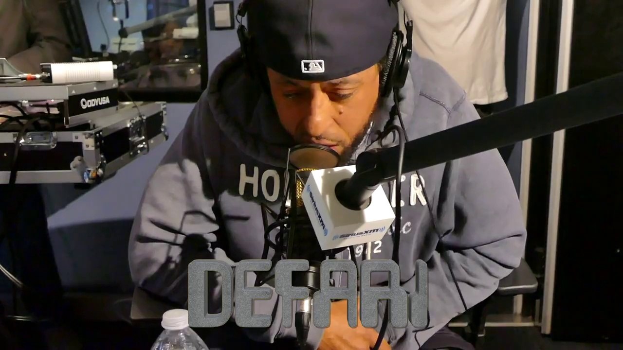 Defari "Focused Daily" Freestyle @ Shade 45 "The Wake Up Show" with King Tech, 11-20-2017