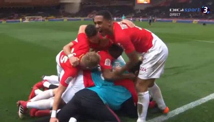 Roni Lopez Goal - AS Monaco 3-2 Lyon 04-02-2018