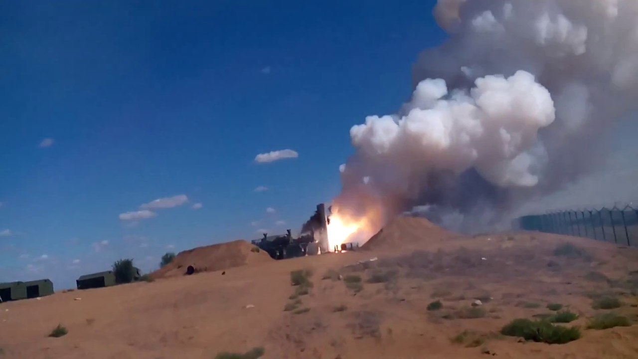 Tir de missile à la russe... Pas convaincu de l'efficacité du truc