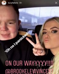 coronation street star Lucy fallon on her instagram tonight at dancing on ice 2018