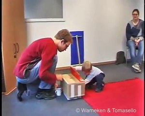 Experimento sobre altruismo en niños.