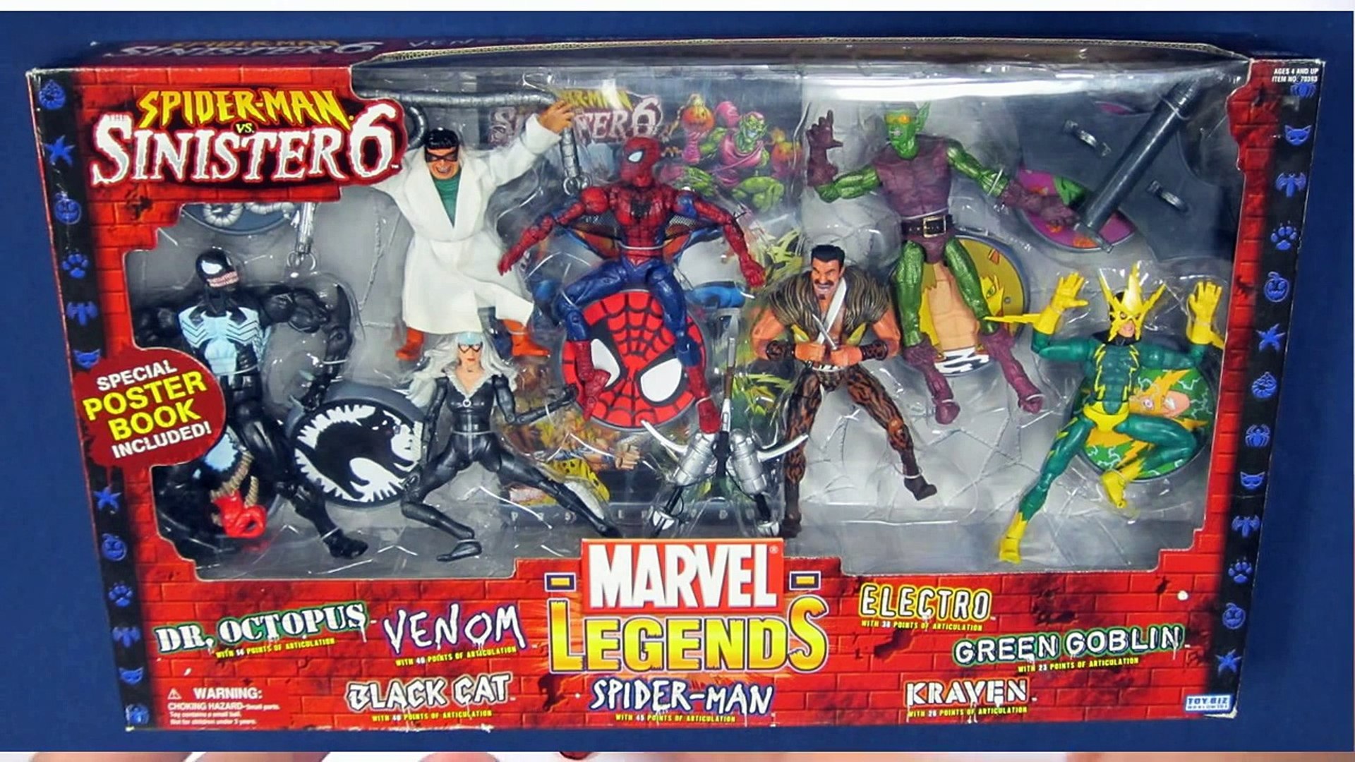 marvel legends sinister six box set