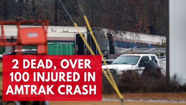 2 killed, over 100 injured from Amtrak crash in South Carolina