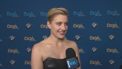 Greta Gerwig Talks Picking Out Her 2018 Oscars Dress
